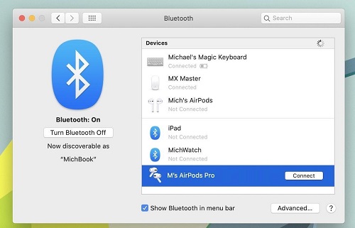 Put your AirPods into Bluetooth Pairing Mode